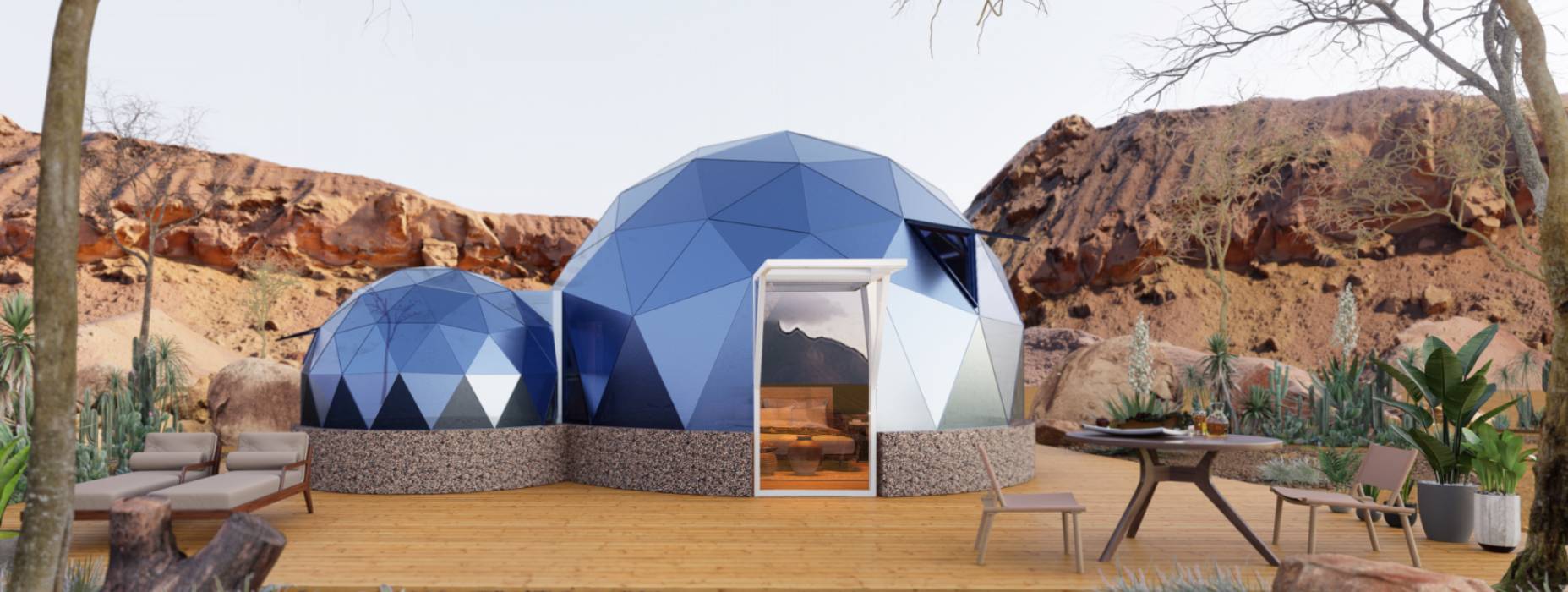 裕华区球形智能光伏玻璃星空房